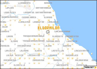 map of El Dormilón