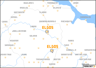 map of El Dos