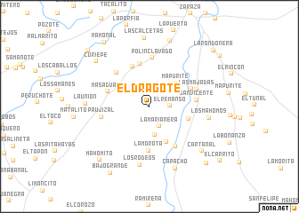 map of El Dragote