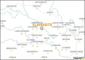 map of El Draguito