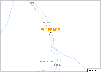 map of Eldredge