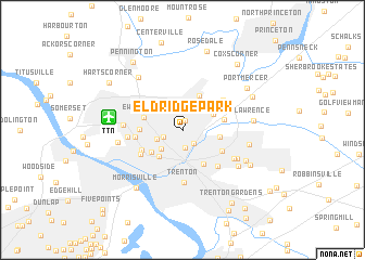 map of Eldridge Park