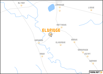map of Eldridge