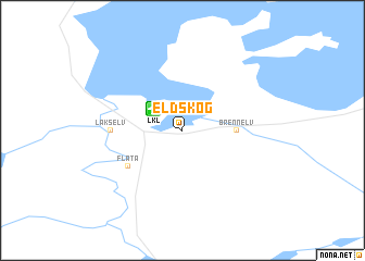 map of Eldskog