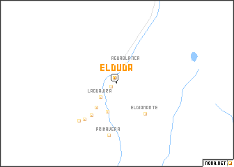 map of El Duda