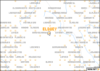 map of El Duey