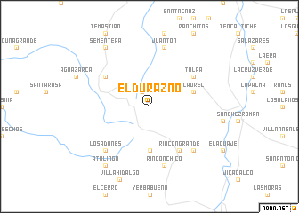 map of El Durazno