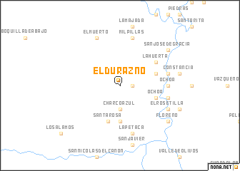 map of El Durazno