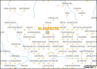 map of El Durazno