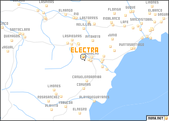map of Electra