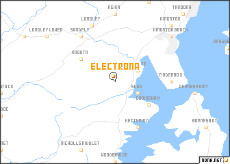 map of Electrona