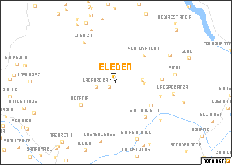 map of El Eden