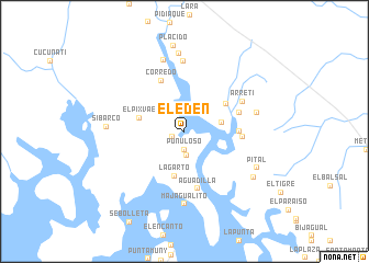 map of El Edén