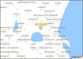 map of El Edén