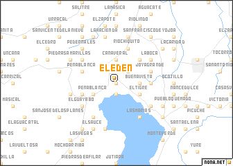 map of El Edén