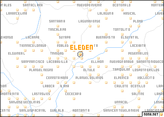map of El Edén