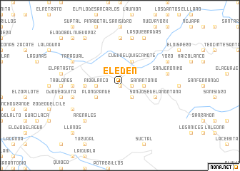 map of El Edén