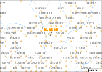 map of El Edén