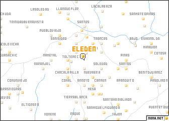 map of El Edén