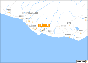 map of Eleele