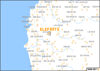 map of Elefante