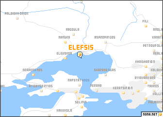 map of Elefsís