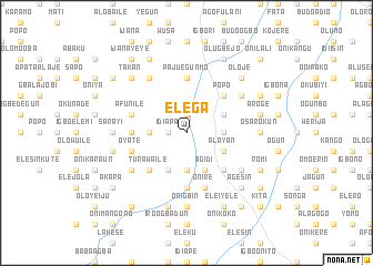 map of Elega