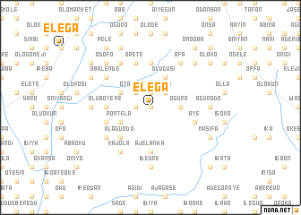 map of Elega