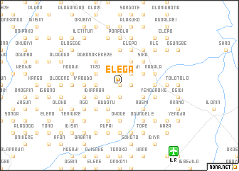 map of Elega