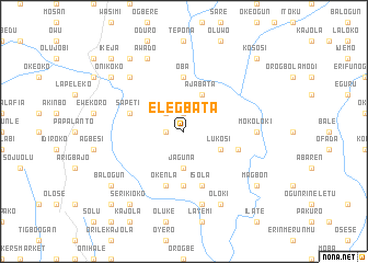 map of Elegbata