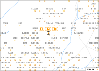 map of Elegbede