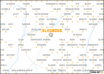 map of Elegbodo