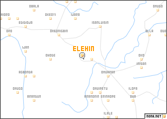 map of Elehin