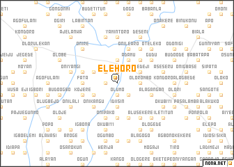 map of Elehoro