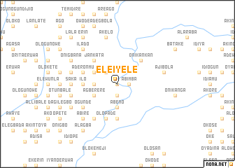 map of Eleiyele