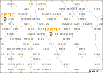 map of Eleiyele