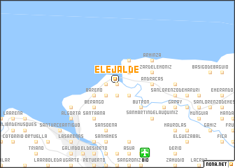 map of Elejalde