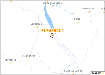 map of El Ejemplo