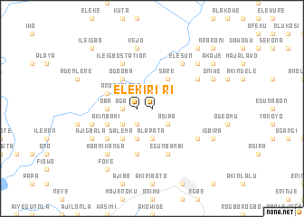 map of Elekiri