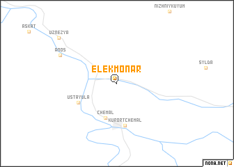 map of Elekmonar