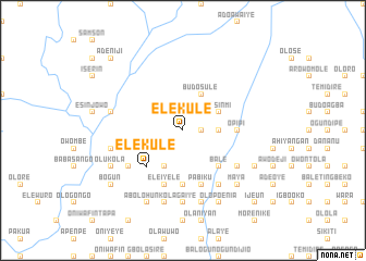 map of Elekule