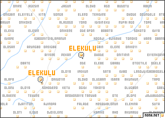 map of Elekulu