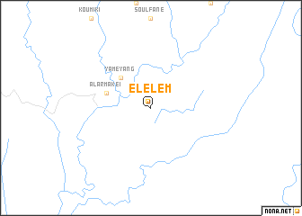 map of Elelem