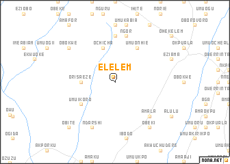 map of Elelem