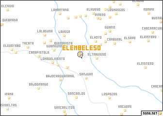 map of El Embeleso