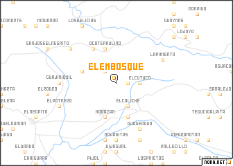 map of El Embosque