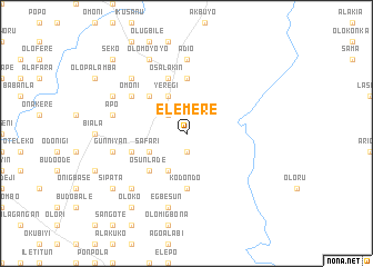 map of Elemere