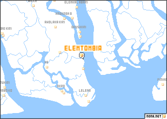 map of Elem Tombia