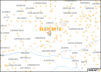 map of El Encanto