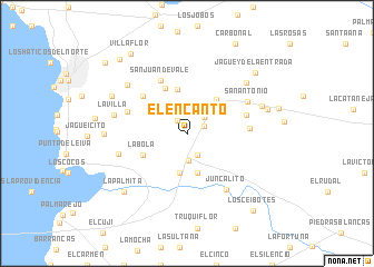 map of El Encanto